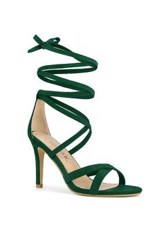 Lace Up Heels Stiletto High Heel Sandals