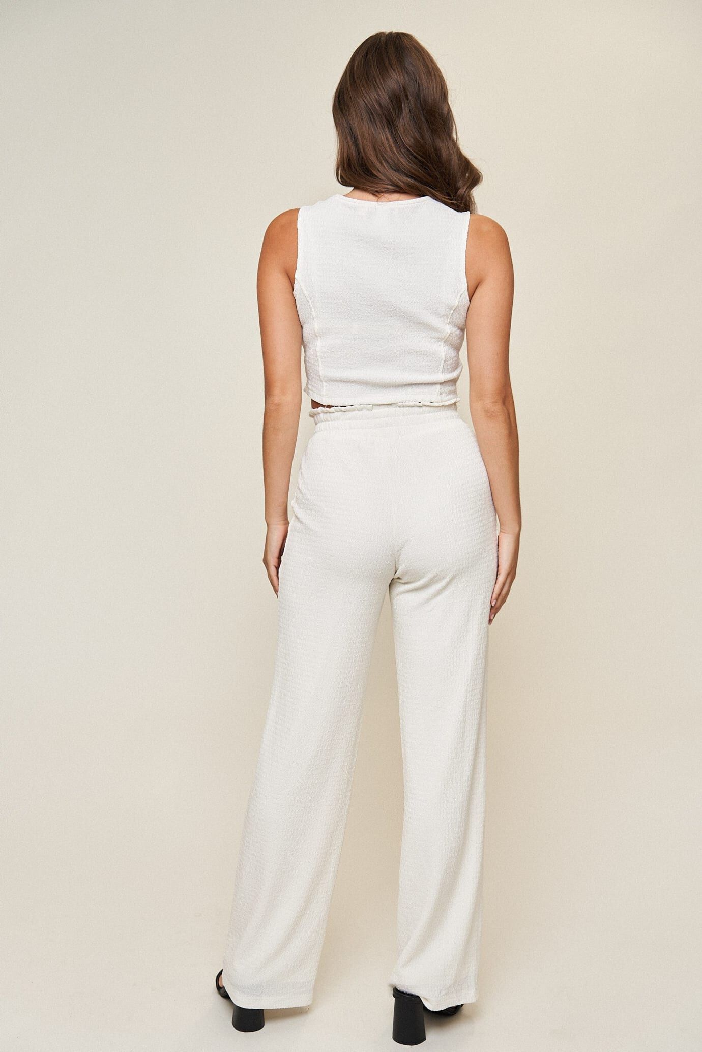 Erin Pintuck Pant, White / White, alternate image number 3