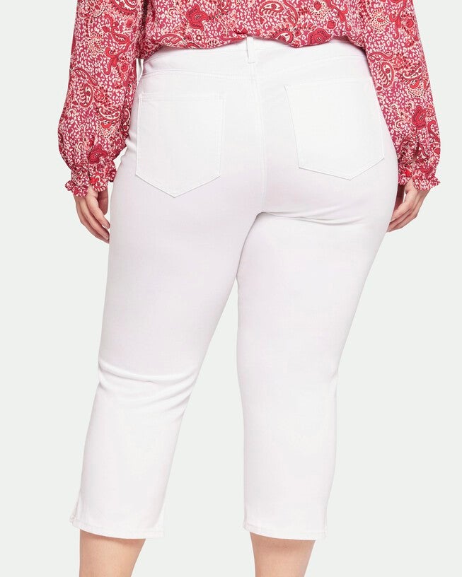 Chloe Capri Pants, Optic White / White, alternate image number 1