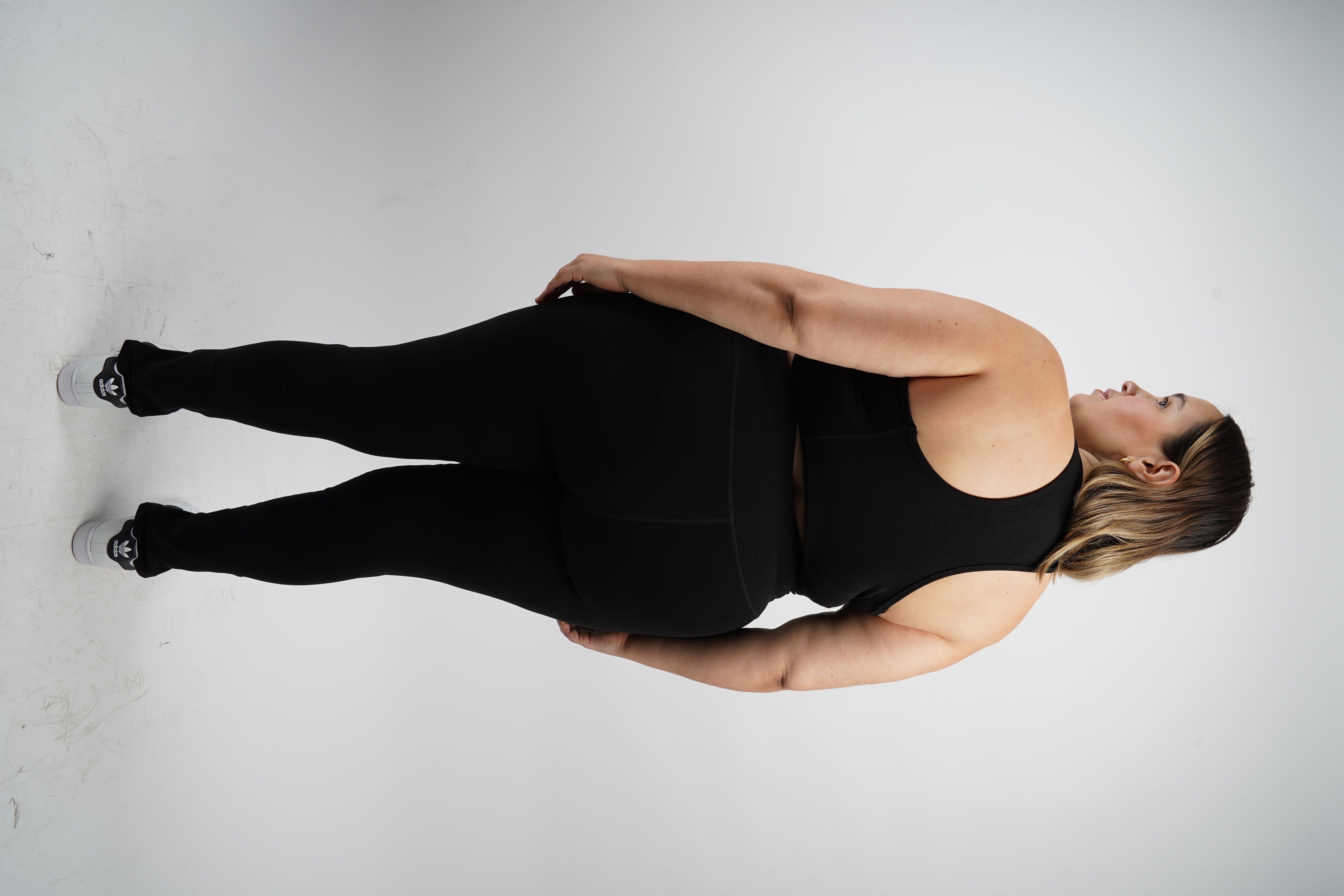 Aspen Sports Bra, Black / Black, alternate image number 1