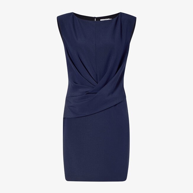 Lynda Criss-Cross Dress - Eco Soft Wave, Soft Navy / Navy, alternate image number 5