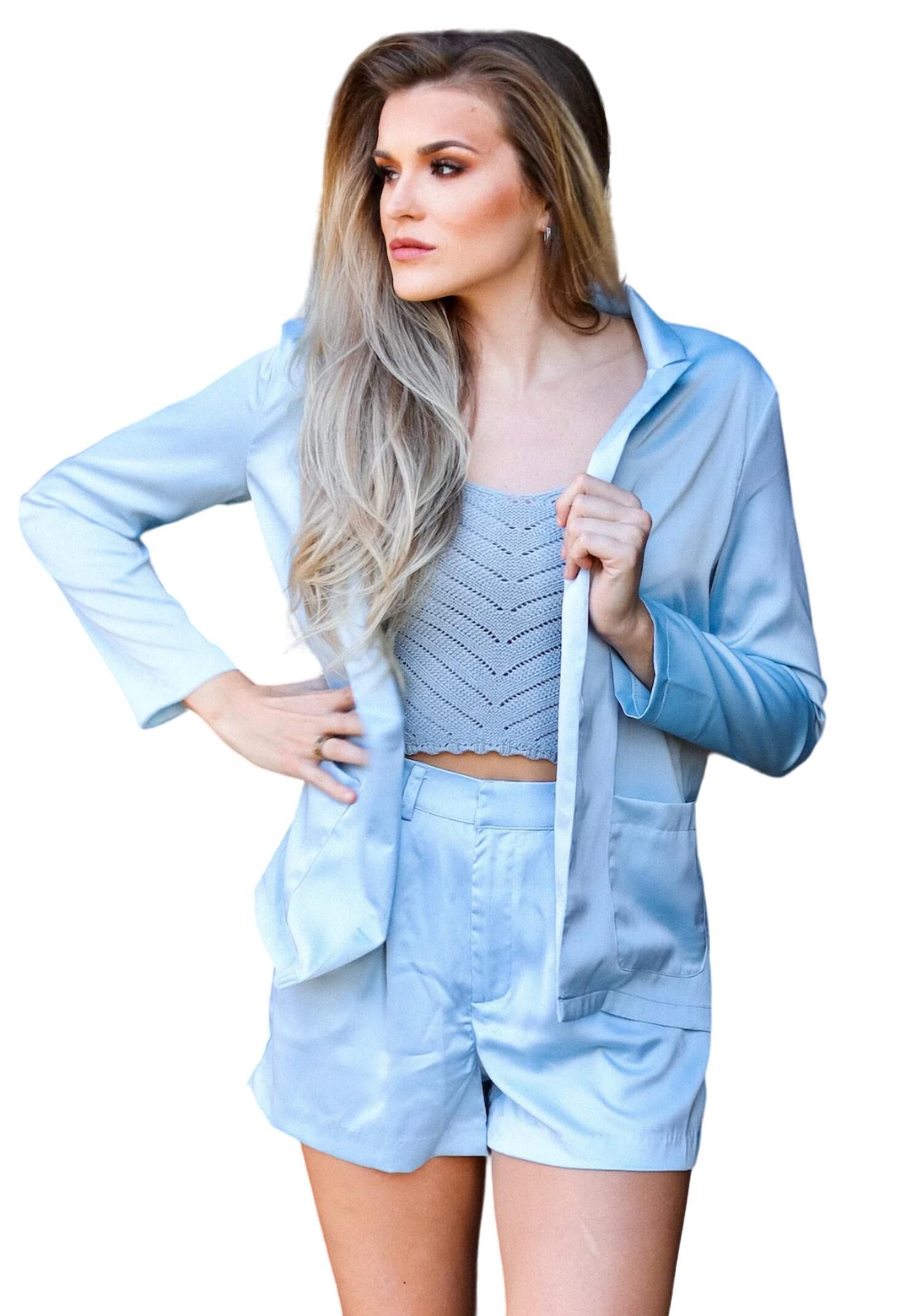 All Of The Lights Shorts In Baby Blue, , alternate image number 3