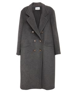 The Double Breasted Car Coat in Grey