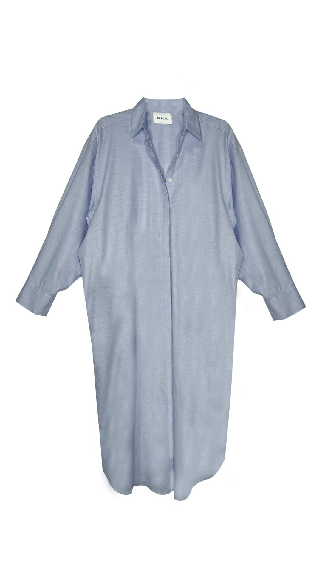 Mia Oversized Shirt Dress, Light Blue / Light Blue, alternate image number 1