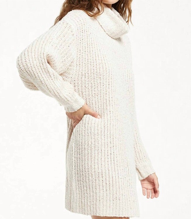 CASSIE KNIT DRESS IN SANDSTONE, , alternate image number null