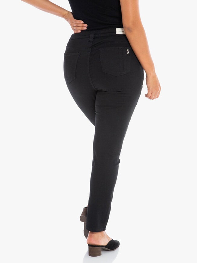 Bria High Rise Slim Leg Jean, FOREVER BLACK / Black, alternate image number 1