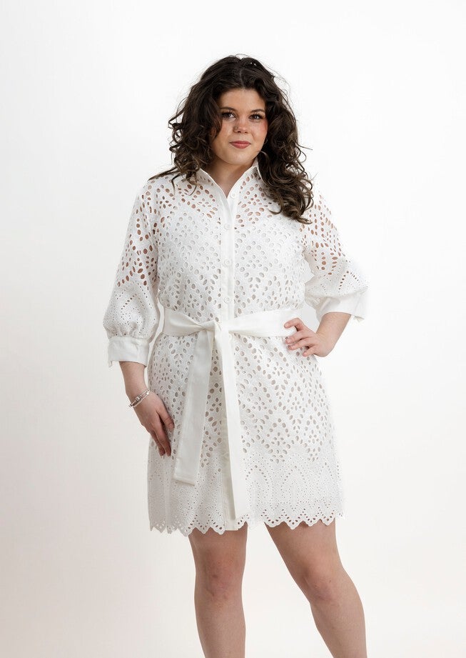 DAISY WHITE DRESS, , alternate image number null