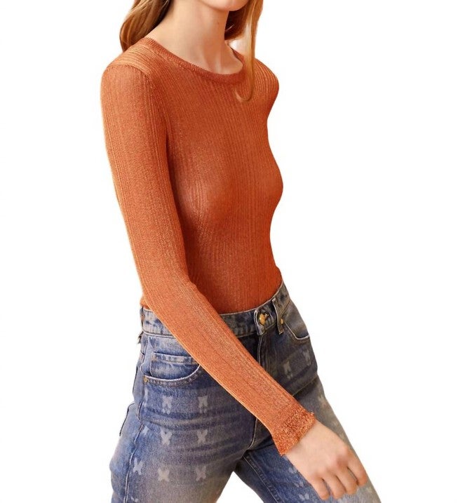 DIANA PULLOVER, Bronze / Bronze, alternate image number 1