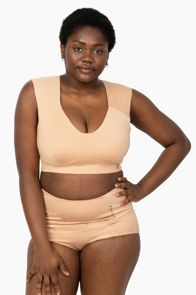 Freedom Bra Midi - Eco Jersey, Milk Tea / Beige, alternate image number null