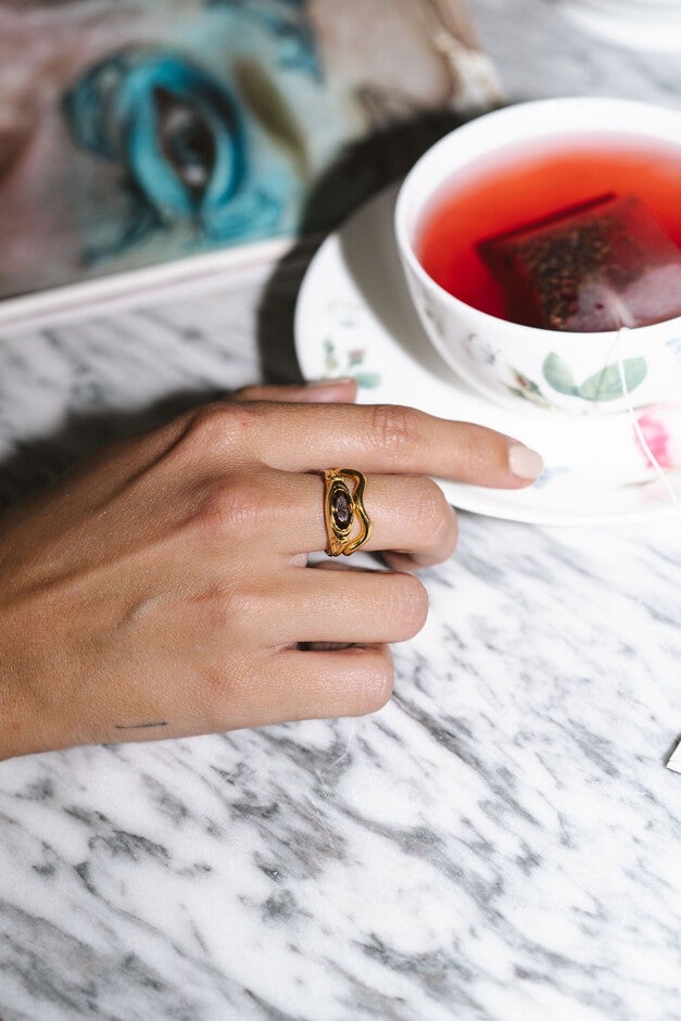 The Wiggle Ring | Gold, Gold / Gold, alternate image number 2