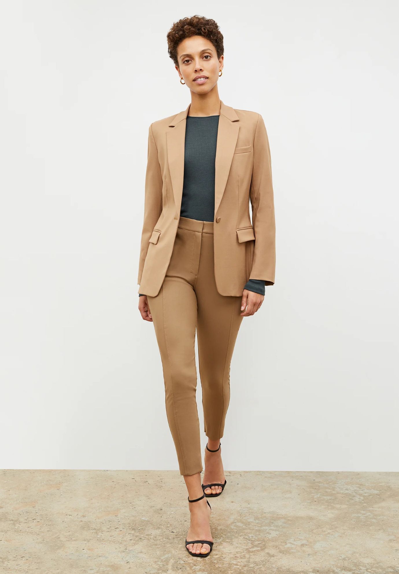 Curie Pant - PowerStretch :: Saddle, Saddle / Brown, alternate image number 2