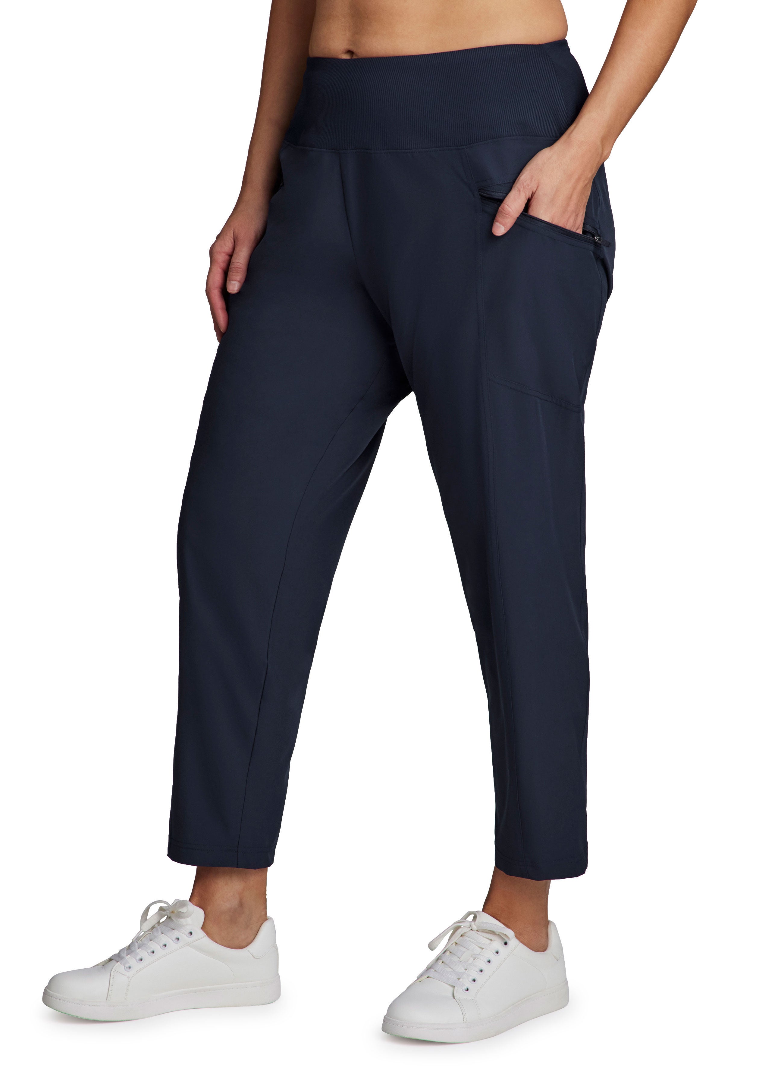 Plus Jet Setter Ankle Pant, Navy / Navy, hi-res image number 0