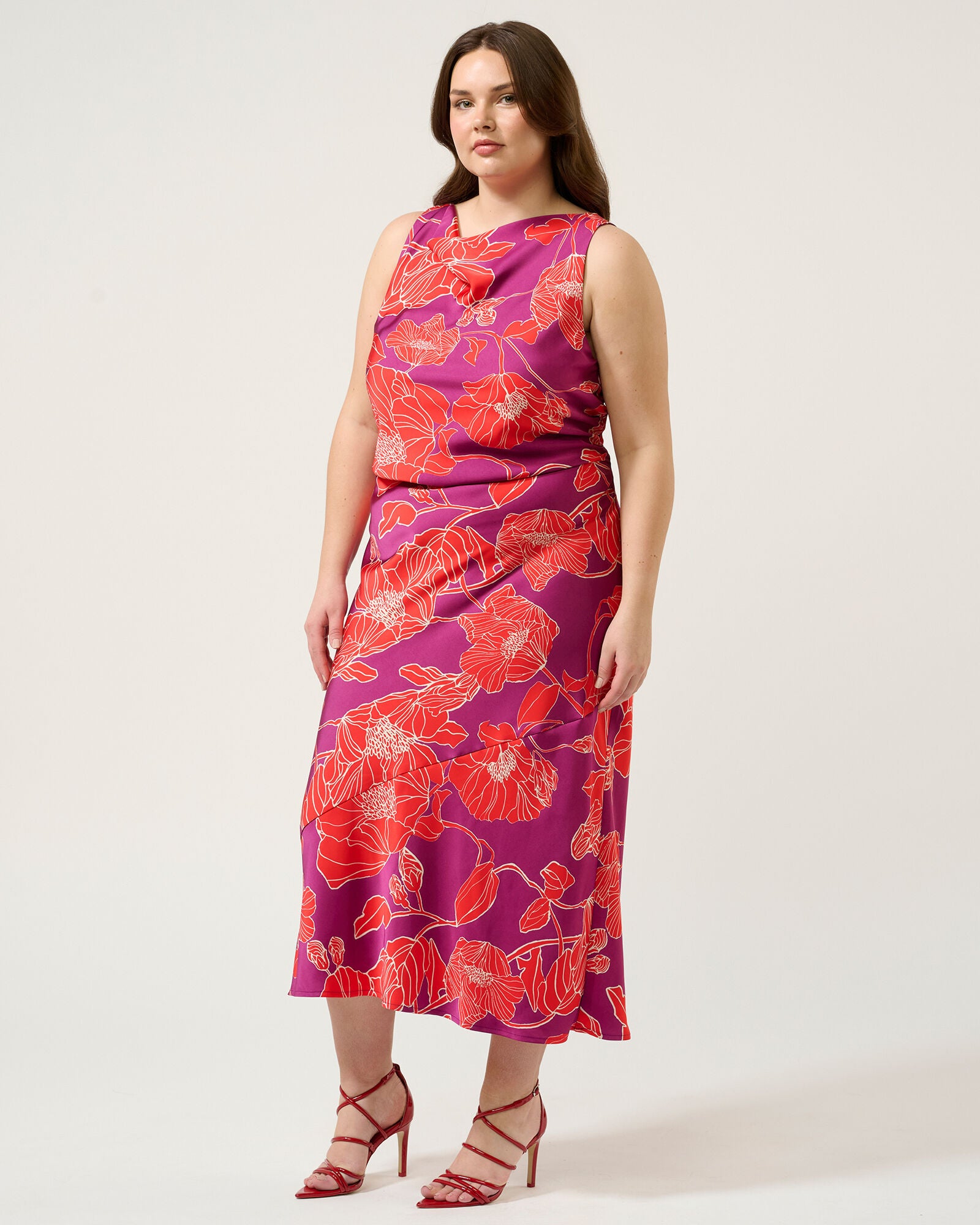 Ember Dress, Print / Pink, alternate image number 4