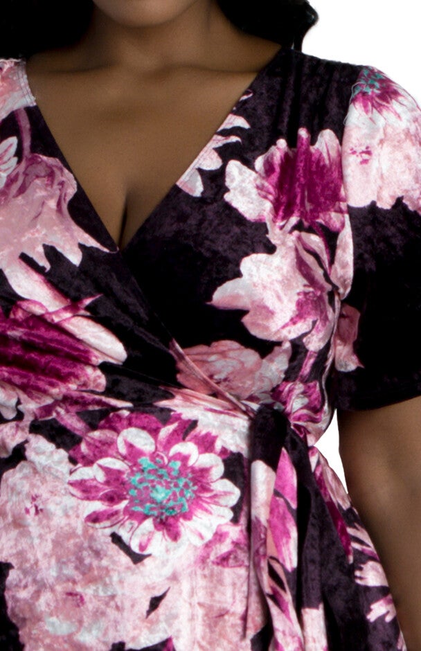 Velvet Vixen Wrap Top, , alternate image number 5