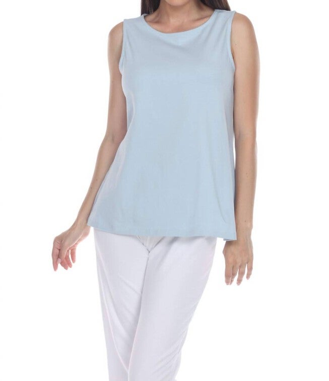 EVERYDAY TANK TOP IN CLOUD BLUE, Cloud Blue / Light Blue, hi-res image number 0