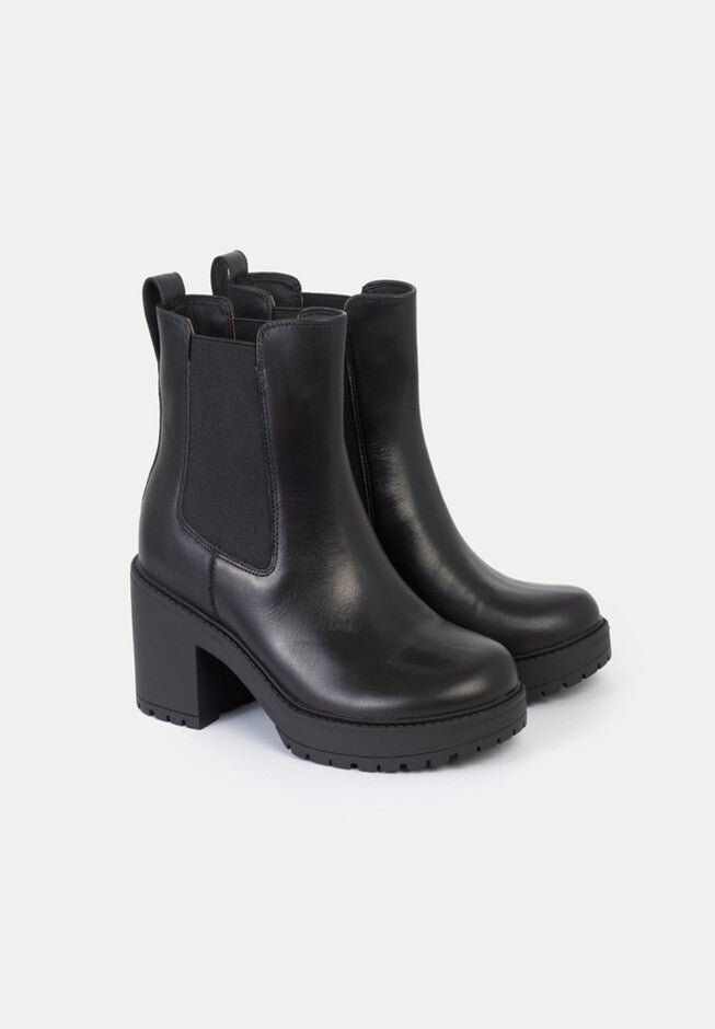 Rebel Lug Heel Chelsea, Black / Black, alternate image number 2