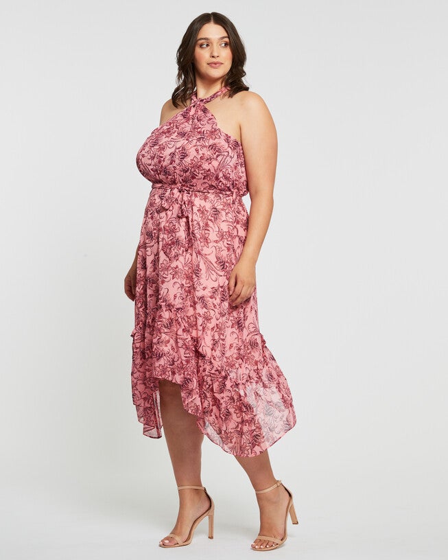 Sophia Halter Dress, , alternate image number null