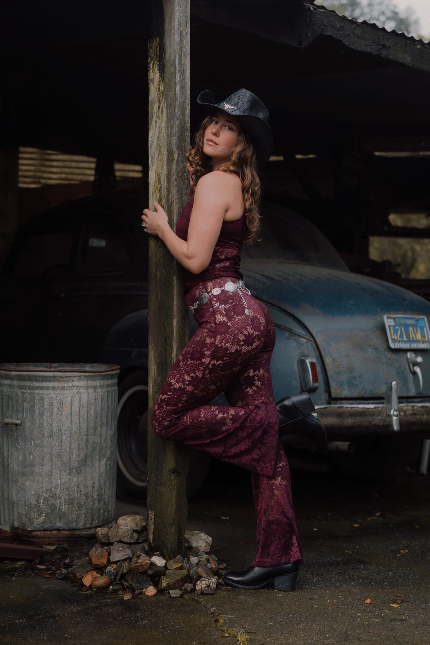 Carolina Lace Pant, Wine / Burgundy, hi-res image number 0