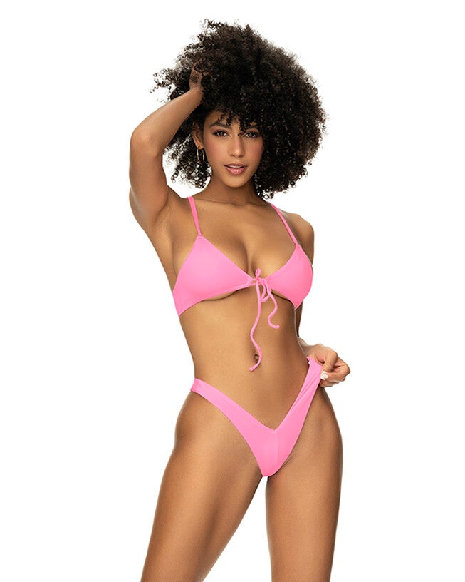 Mapale 67093 Two Piece Swimsuit, Pink / Pink, alternate image number 2