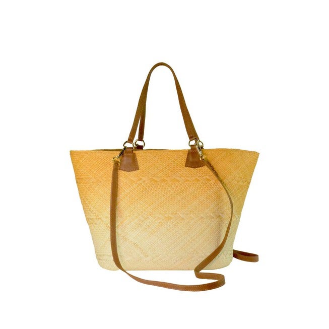 Medium Ombre Basket Bag in Natural, Natural / Beige, hi-res image number null