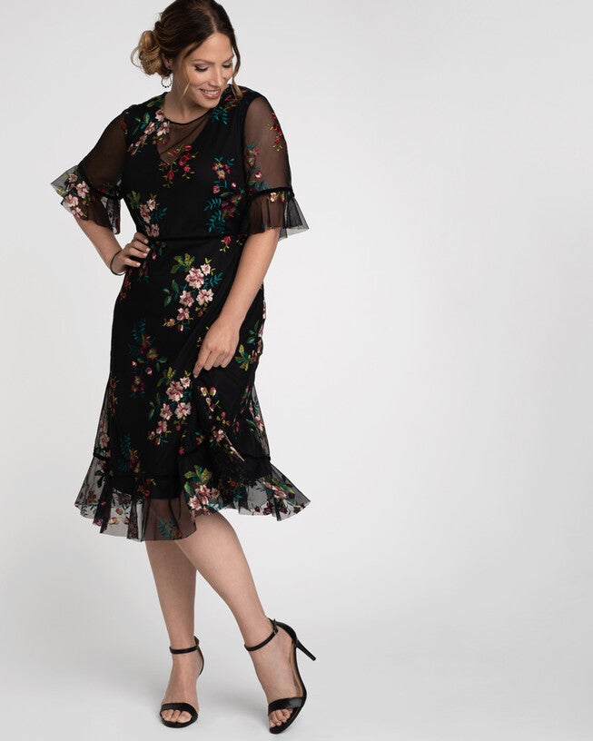 Wildflower Embroidered Dress, , alternate image number 9