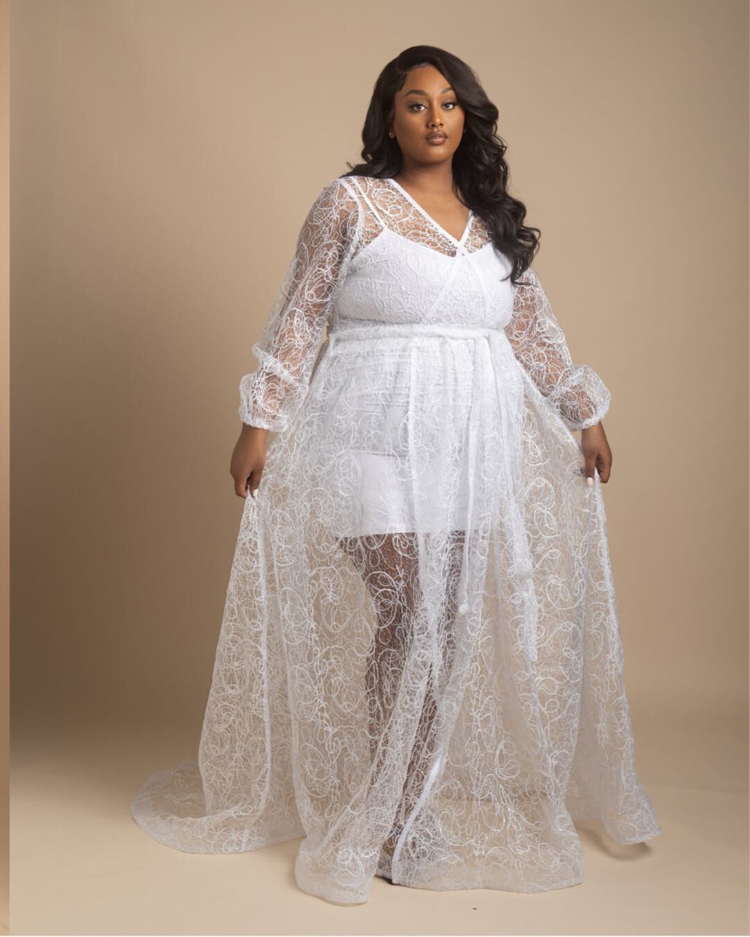 Supernova Dress Petite, White / White, hi-res image number 0