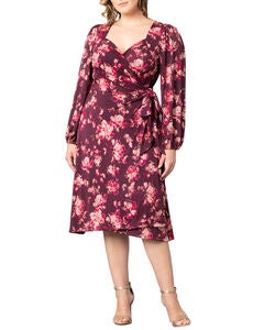 Socialite Sweetheart Wrap Dress