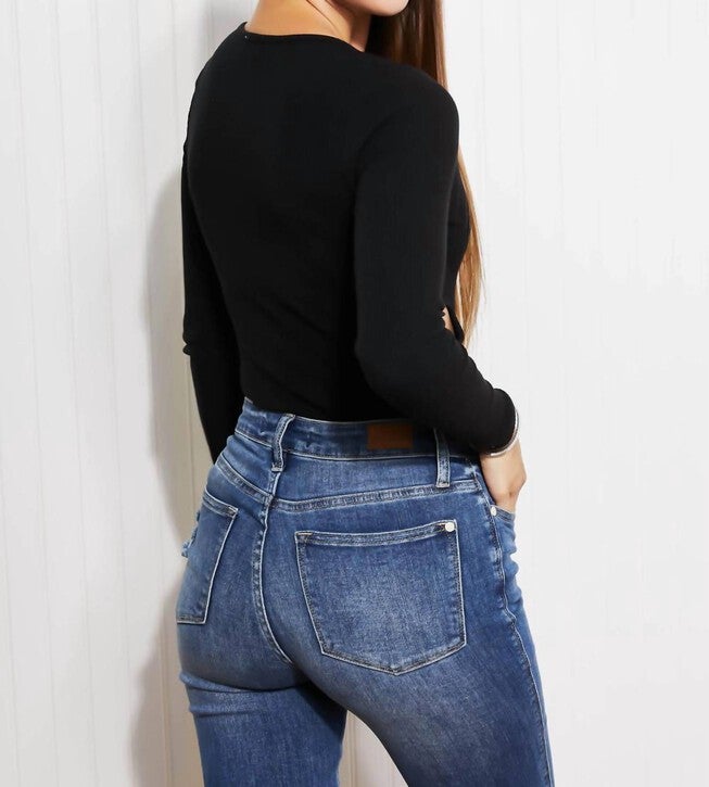 SO SWEET CUTOUT BODYSUIT IN BLACK, , alternate image number null