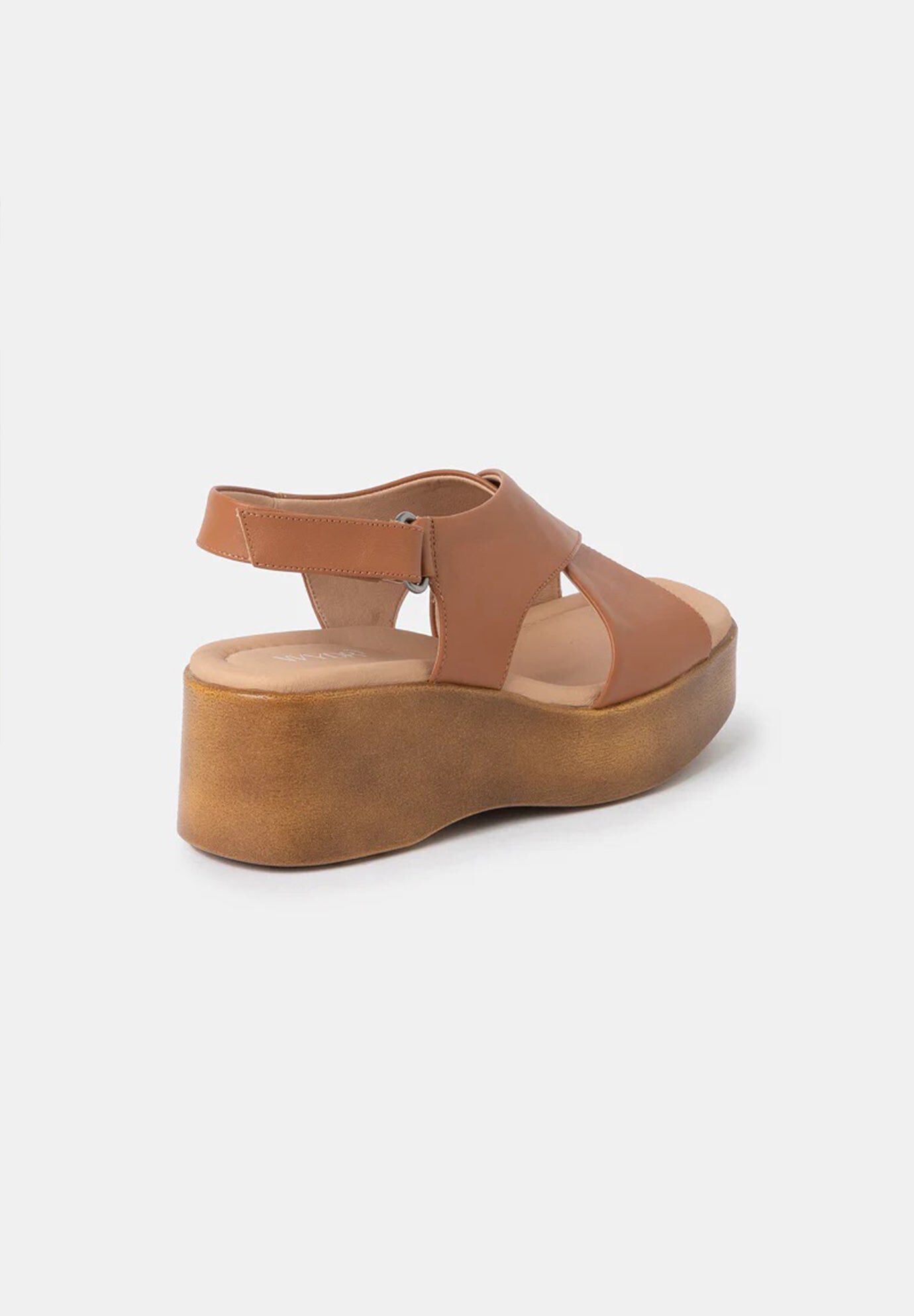 Bianca Wedge Sandals, Cognac / Burnt Orange, alternate image number 2