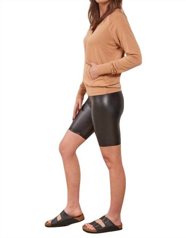 DARCY HALF ZIP HOODIE IN LIGHT CAMEL, Light Camel / Brown, alternate image number null