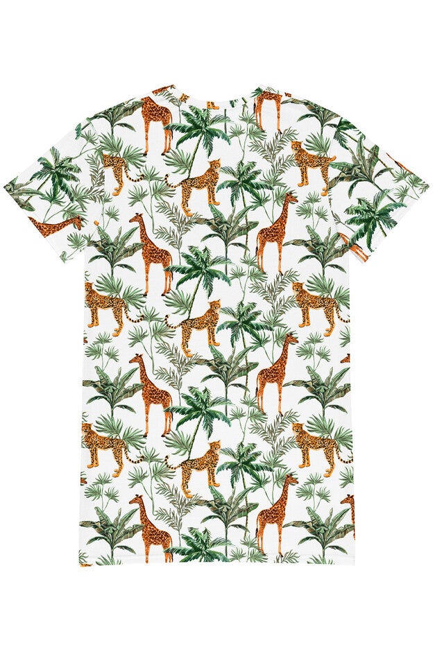 In The Jungle T-shirt Dress, , alternate image number null