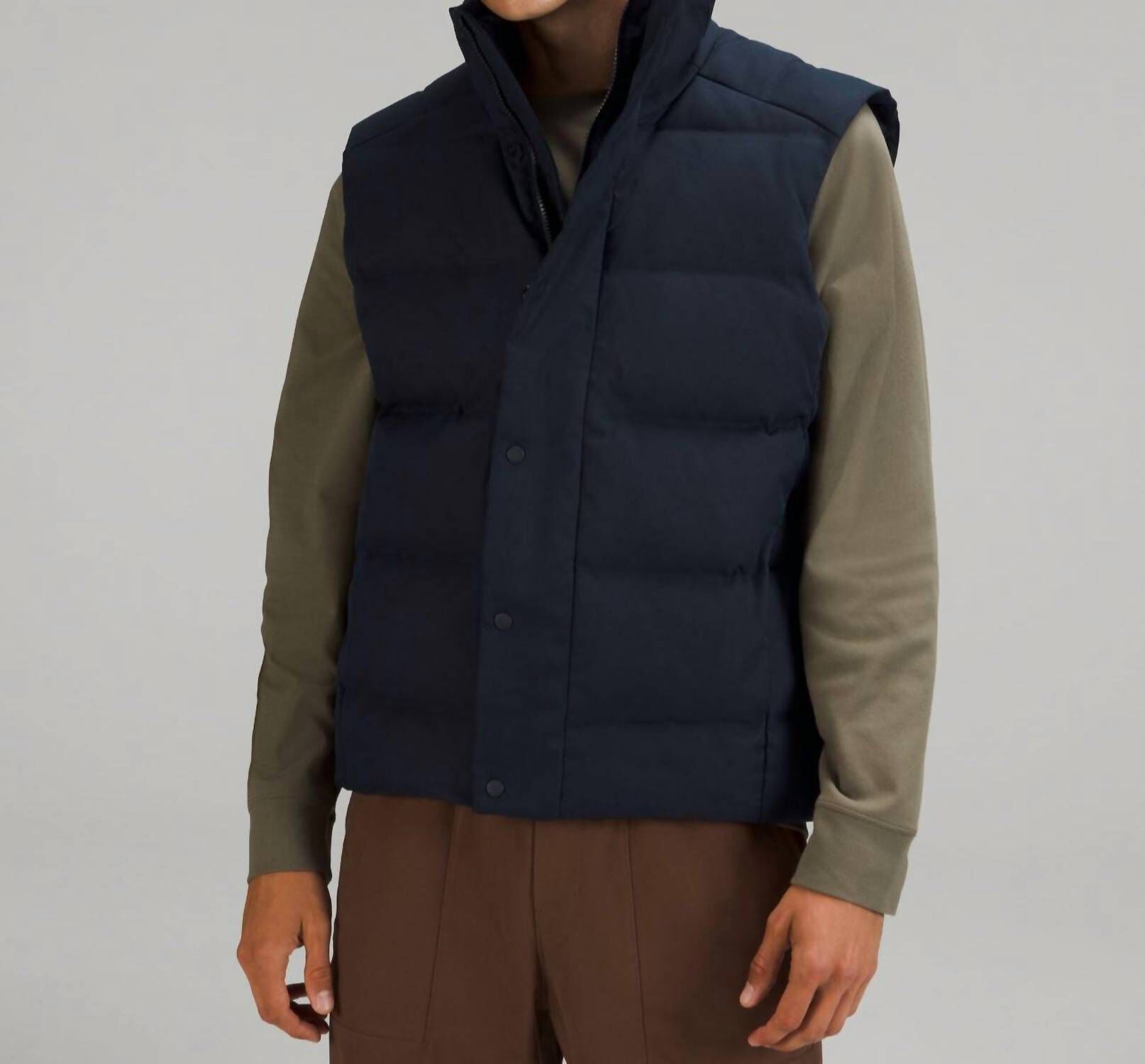 WUNDER PUFF VEST IN TRUE NAVY, , alternate image number 5