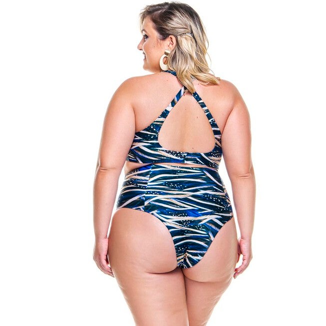 Non Padded Tie Front Bikini Top, , alternate image number 2