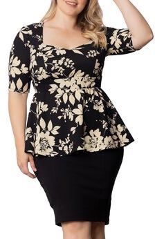 Posh Peplum Top