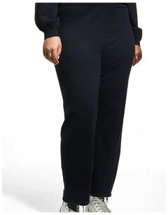 Cotton Cashmere Wide Leg Pant