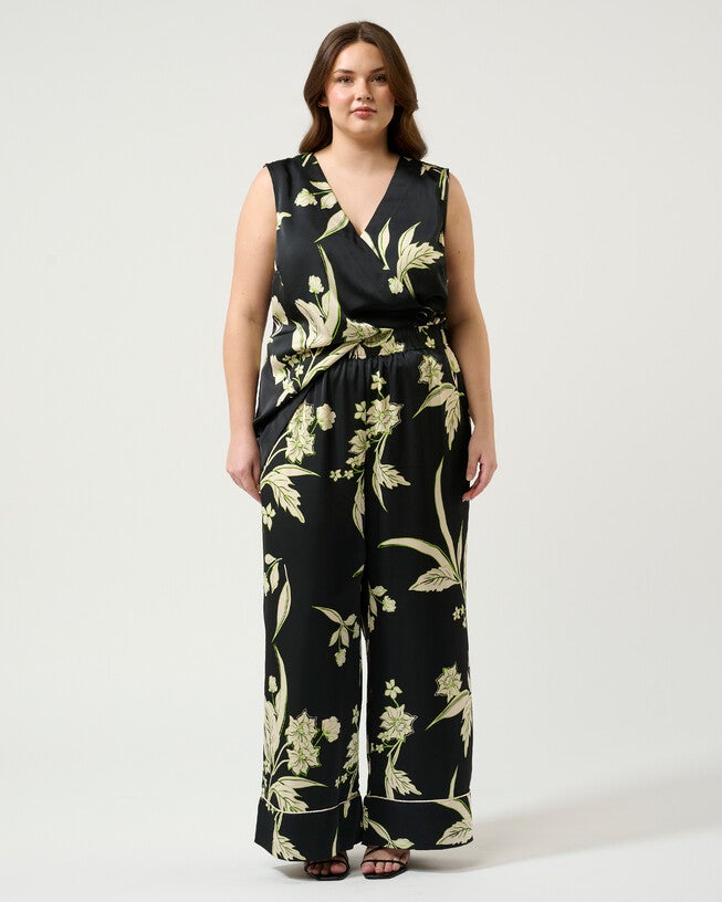 Baia Pant, Print / Black, hi-res image number 0