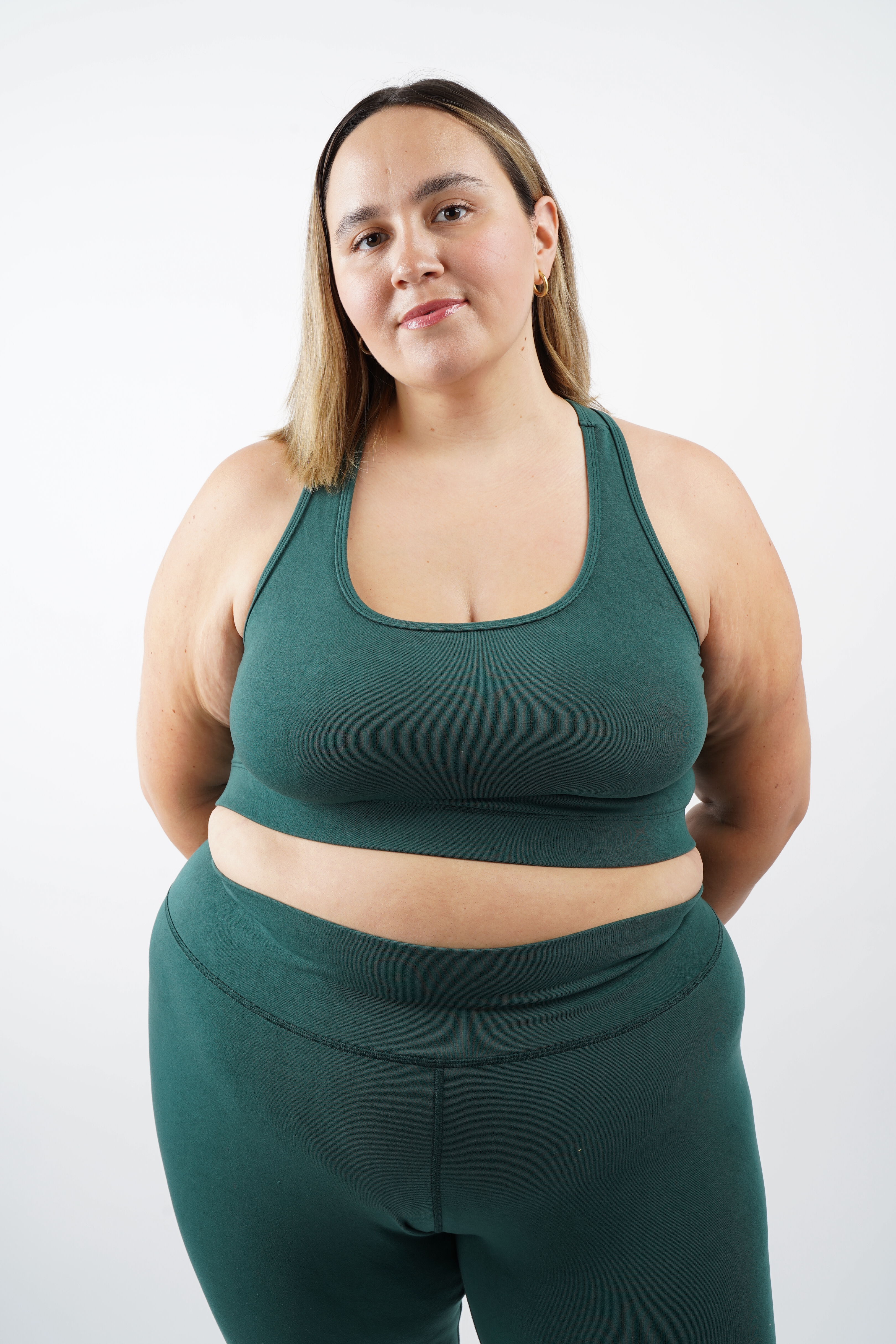 Aspen Sports Bra, Ivy / Forest Green, hi-res image number 0