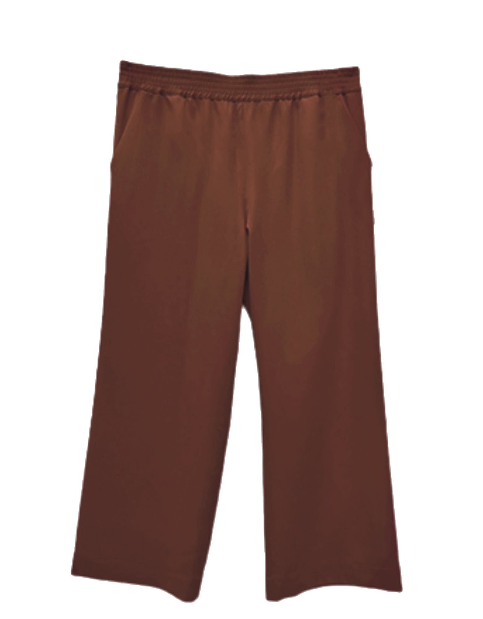 Riley Wide Pajama Style Pant, Terracotta / Terracotta, hi-res image number 0