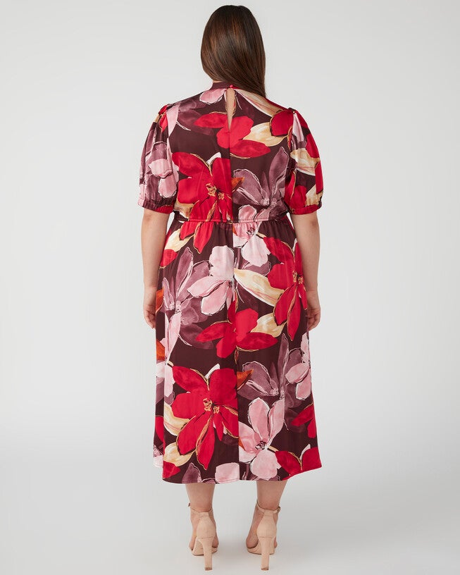 Scarlett Dress, Print / Pink, alternate image number 3