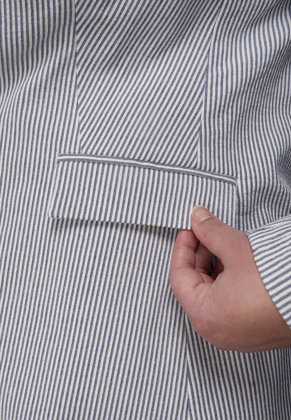 The Empower Seersucker Tux Blazer, NAVYWHITE / Navy, alternate image number 3