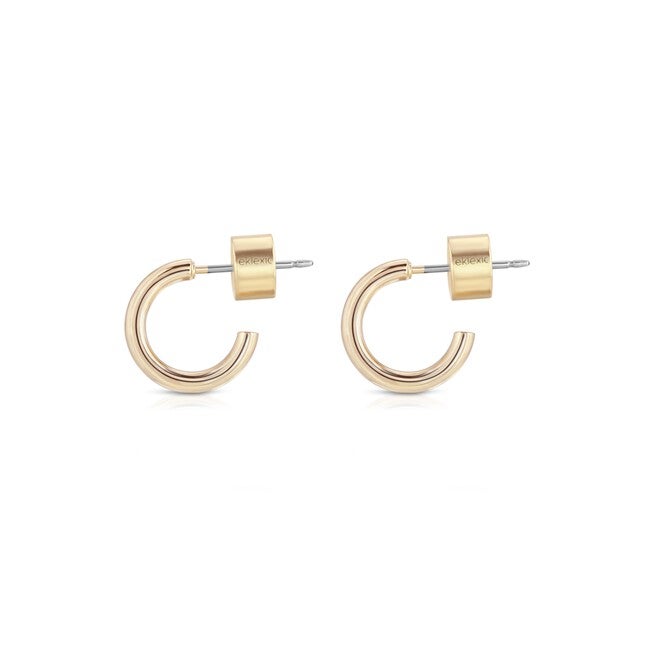 Jeanne Huggie Hoops Silver, , alternate image number 5