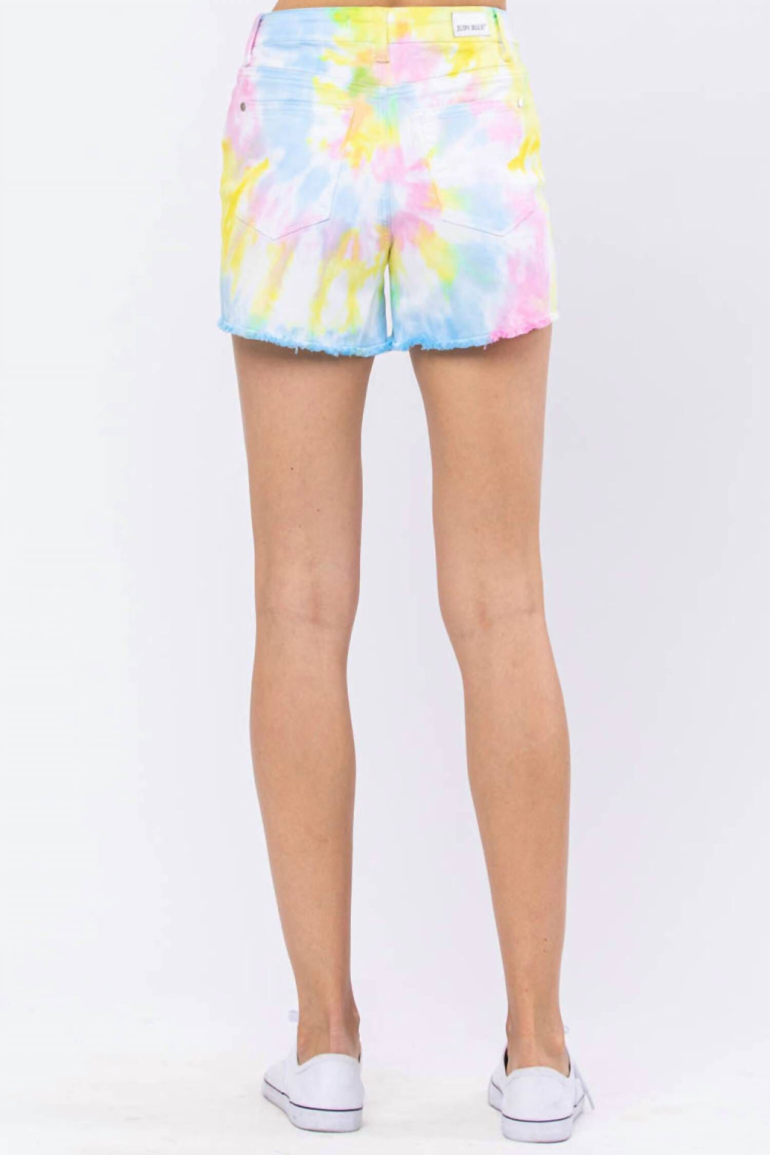 Swirl Tie Dye Short In Multi, , alternate image number 3