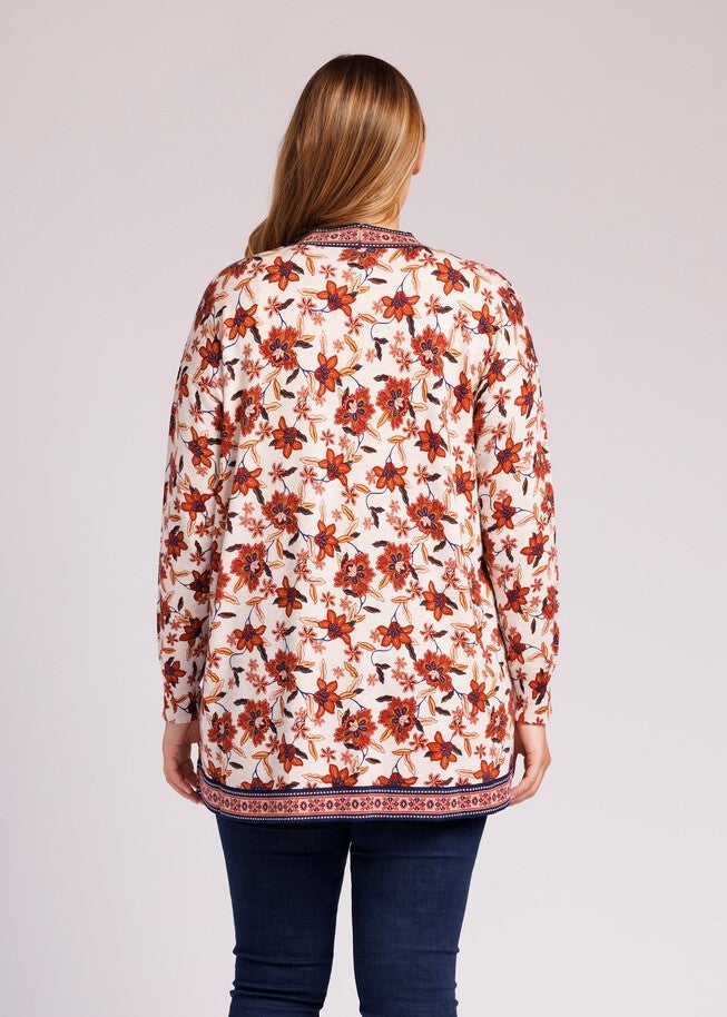 Cleo Open Front Cardigan, L295 IVORY / Ivory, alternate image number null