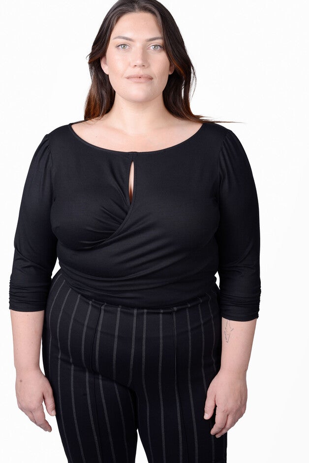 Tamara Keyhole Wrap Top, , alternate image number 6