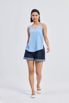 Endless Sunday Top in Tencel™ Denim