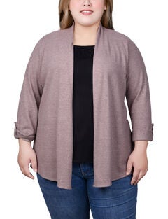 3/4 Sleeve Two In One Top