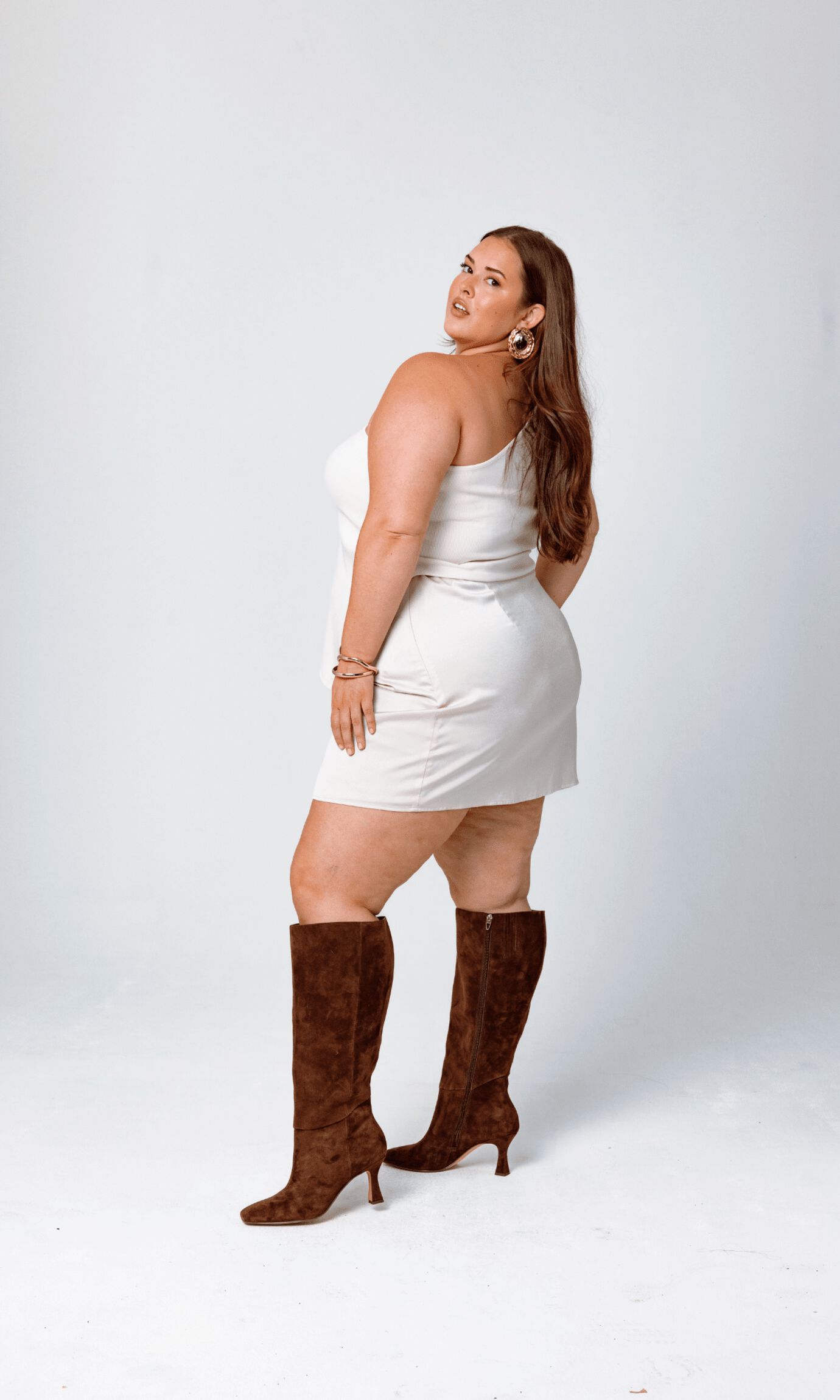 Penelope Skirt, Ivory / Ivory, alternate image number 1