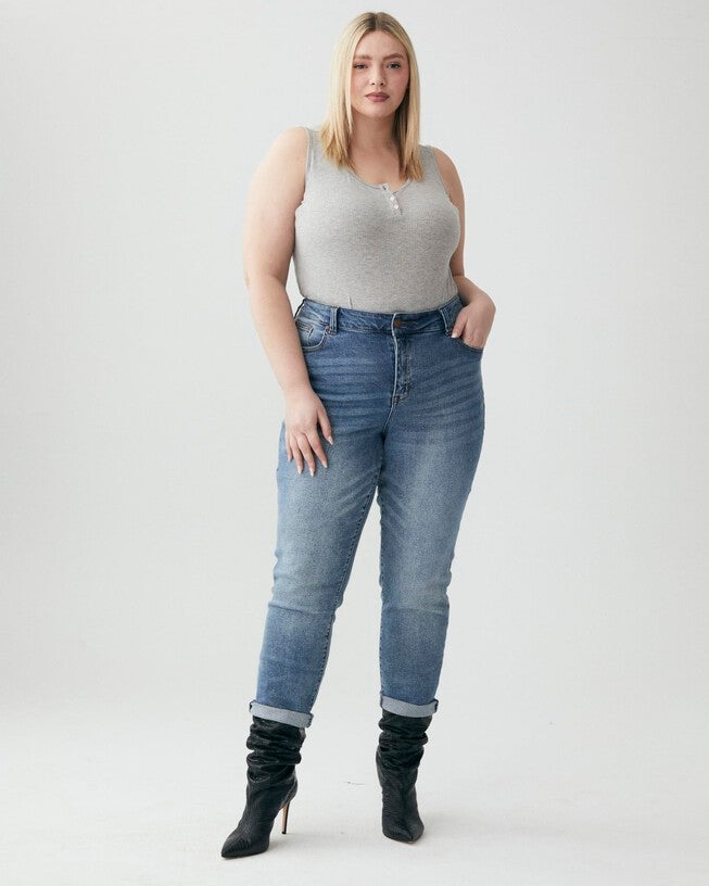 Acela Boyfriend Jean, Enlist / Vintage Medium Wash, hi-res image number 0
