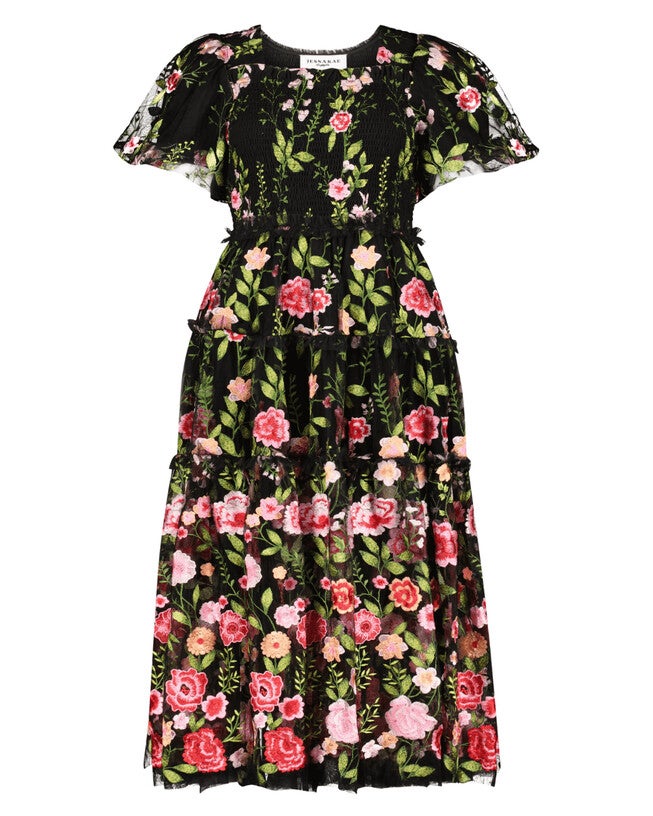Rose Dress, Black / Black, hi-res image number 0