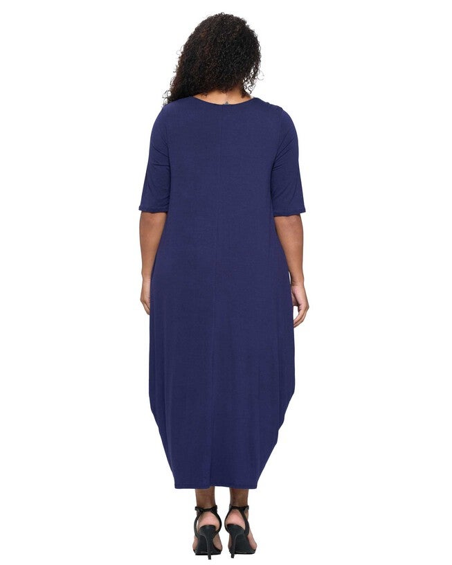 EVELYN BUBBLE HEM POCKET DRESS, , alternate image number 5